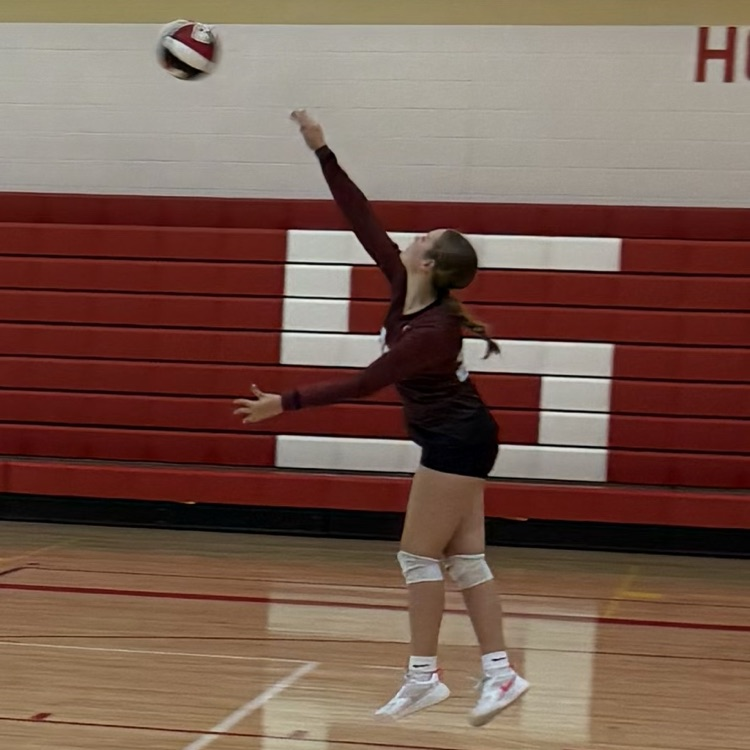 8th grade volleyball vs. Woodside