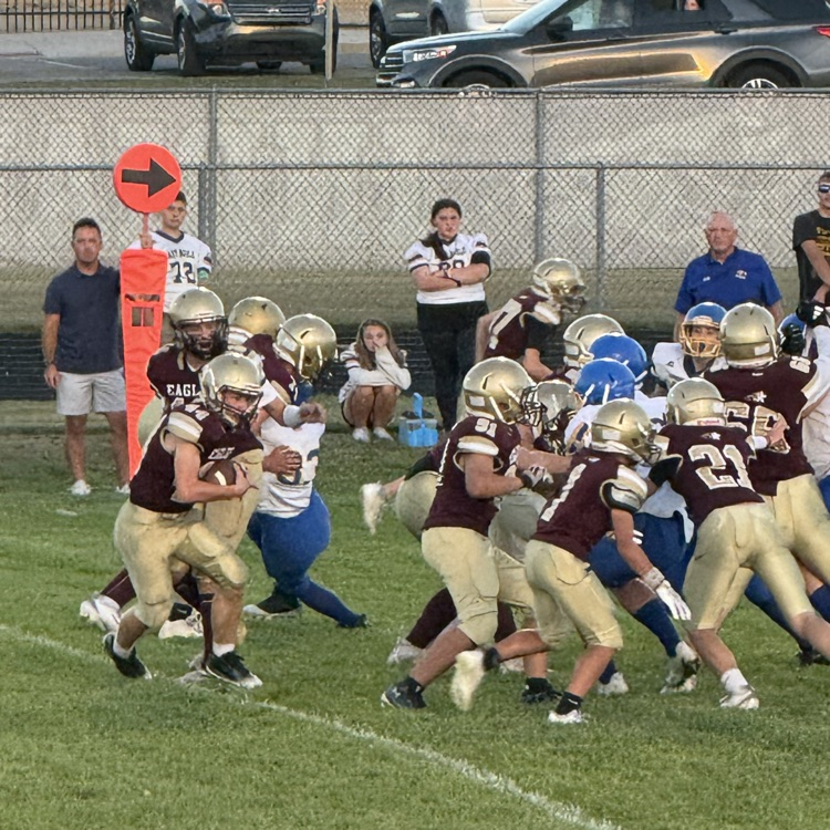 8th grade football vs. East Noble