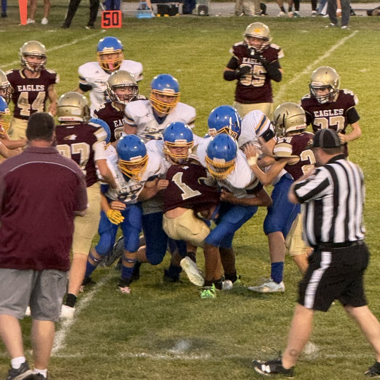 8th grade football vs. East Noble