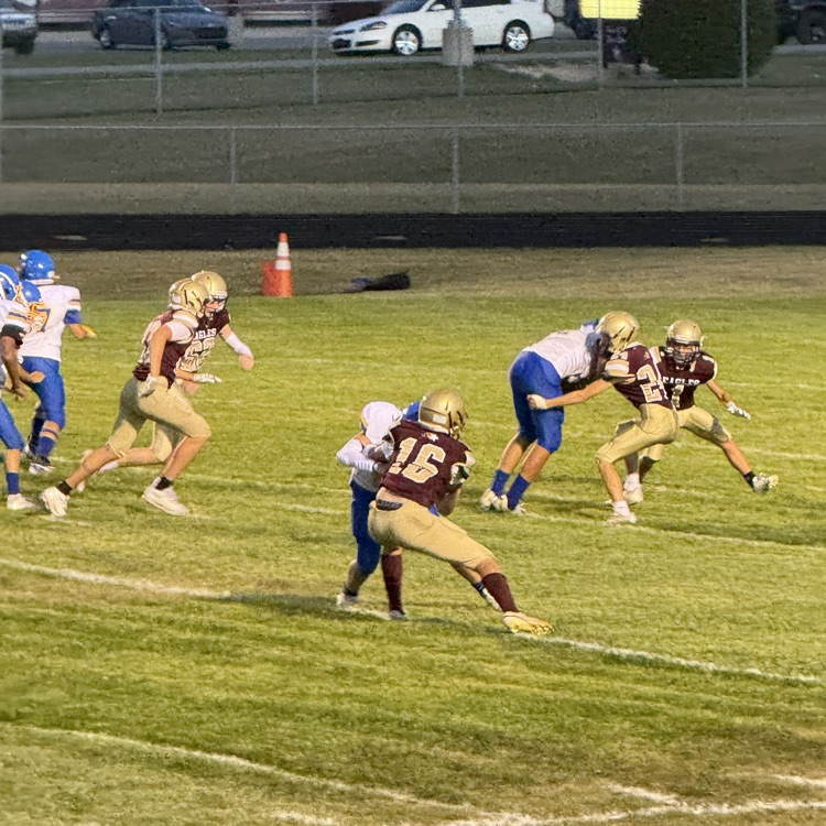 8th grade football vs. East Noble