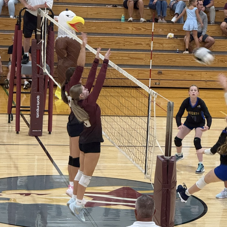 8th grade volleyball vs. East Noble