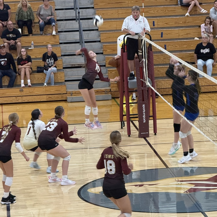 8th grade volleyball vs. East Noble