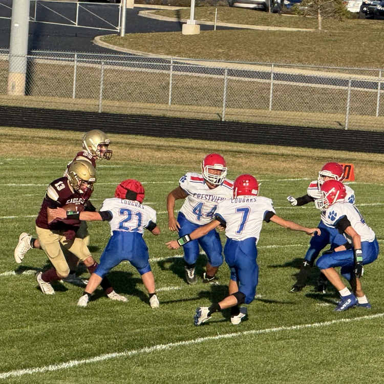 8th football vs. Crestview 