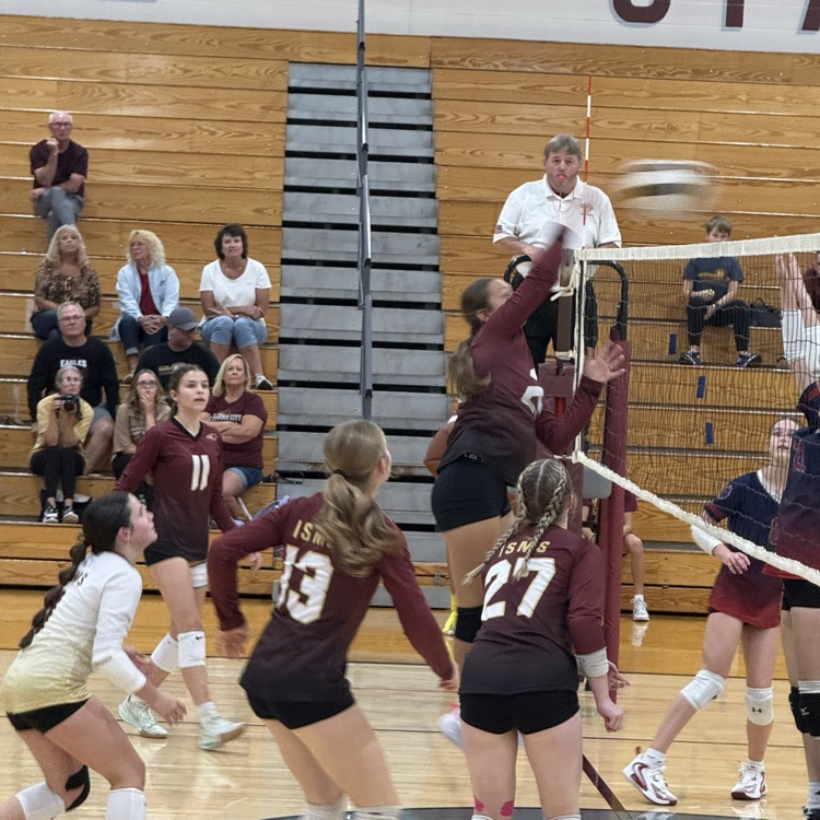 8th volleyball vs. Bellmont