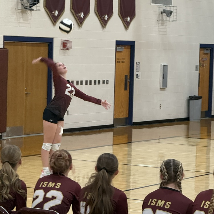8th volleyball vs. Bellmont