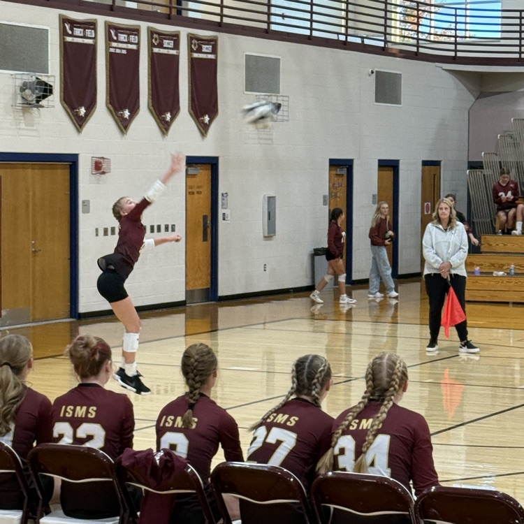 8th volleyball vs. Bellmont