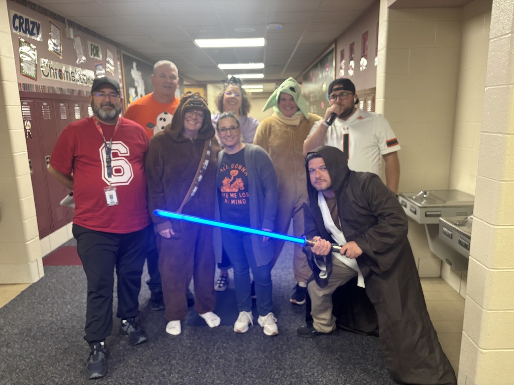 6th staff on Halloween