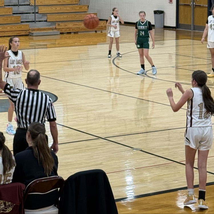 7th girls basketball vs. Summit