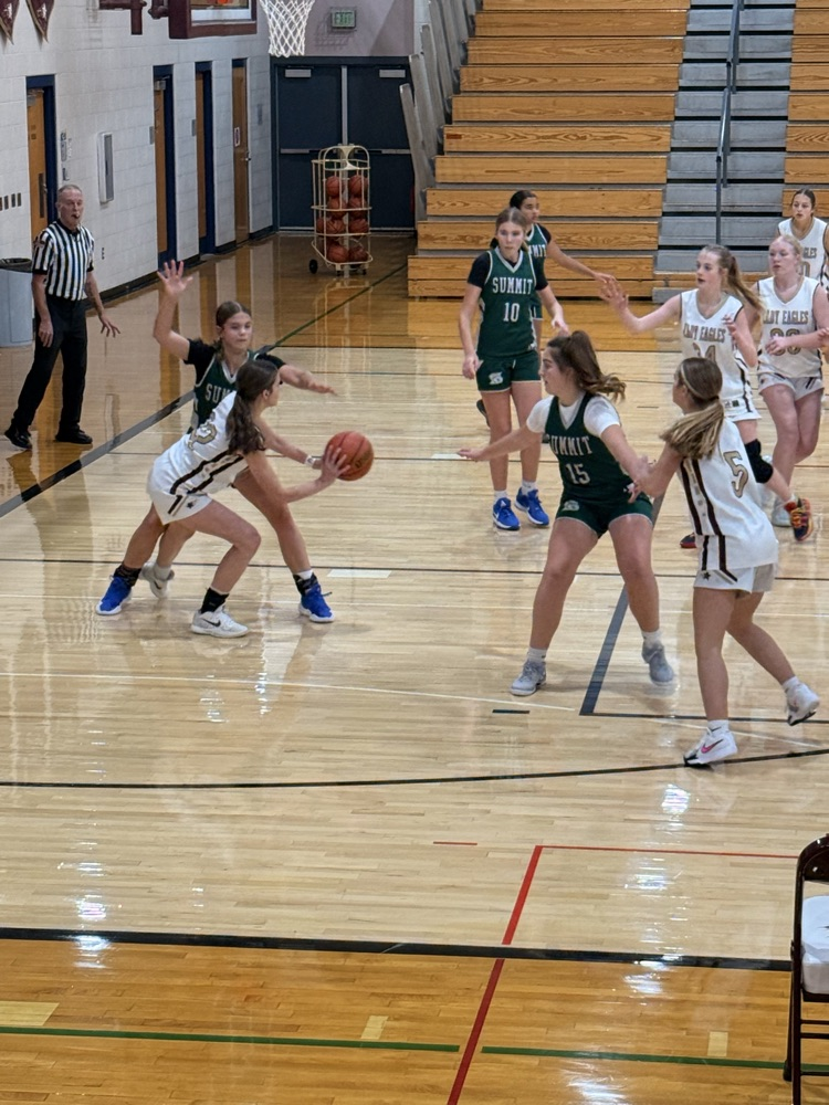 8th grade girls vs. Summit