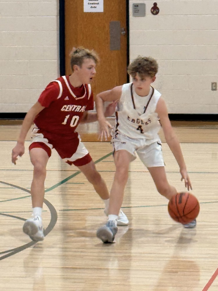 8th boys maroon basketball vs. Adams Central