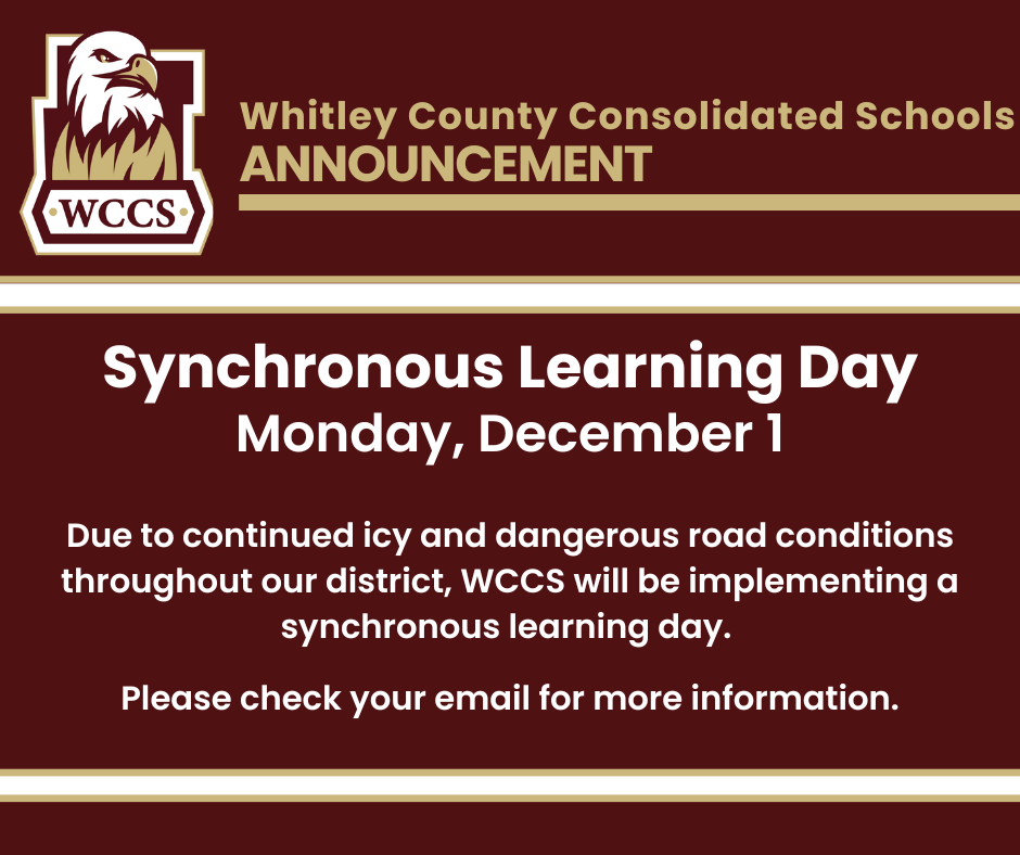 Synchronous Learning Day - Monday, December 1