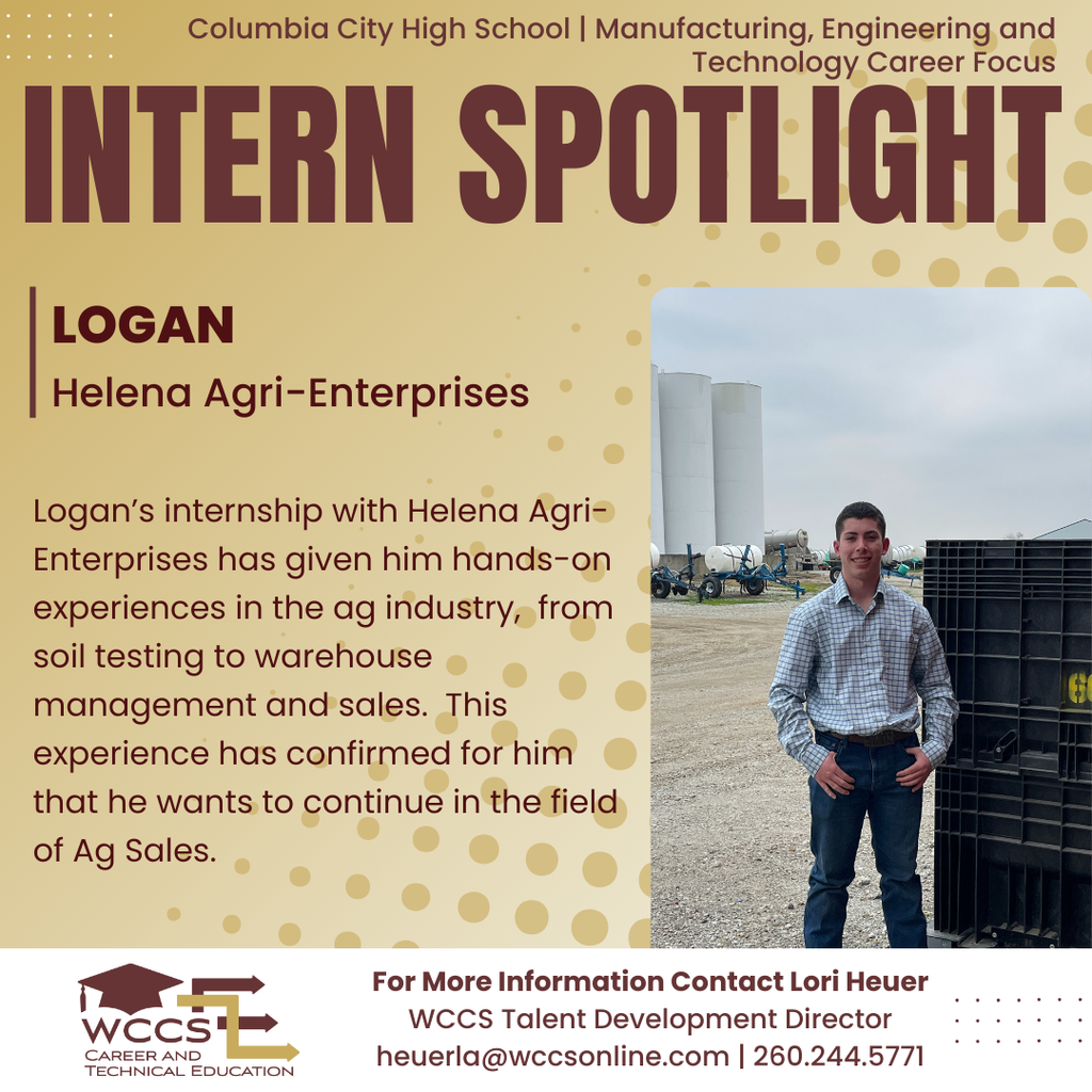 Intern Spotlight, Logan, Helena Agri-Enterprises