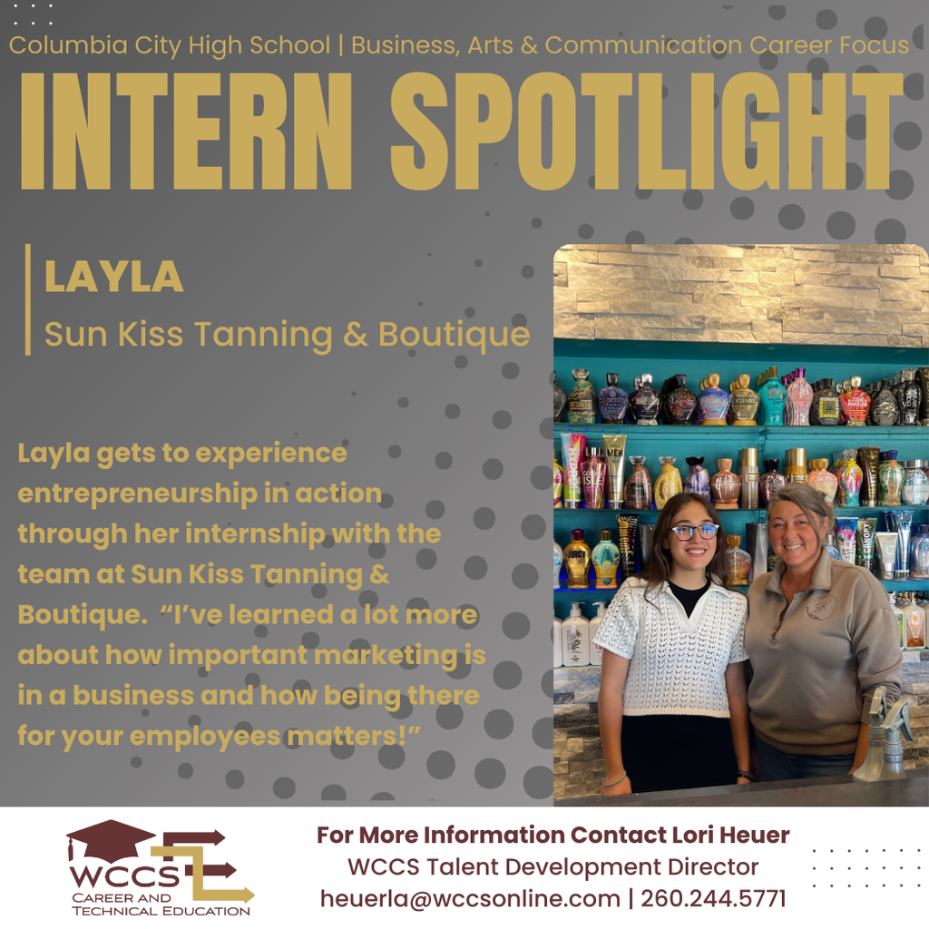 Intern Spotlight, Layla, Sun Kiss Tanning & Boutique