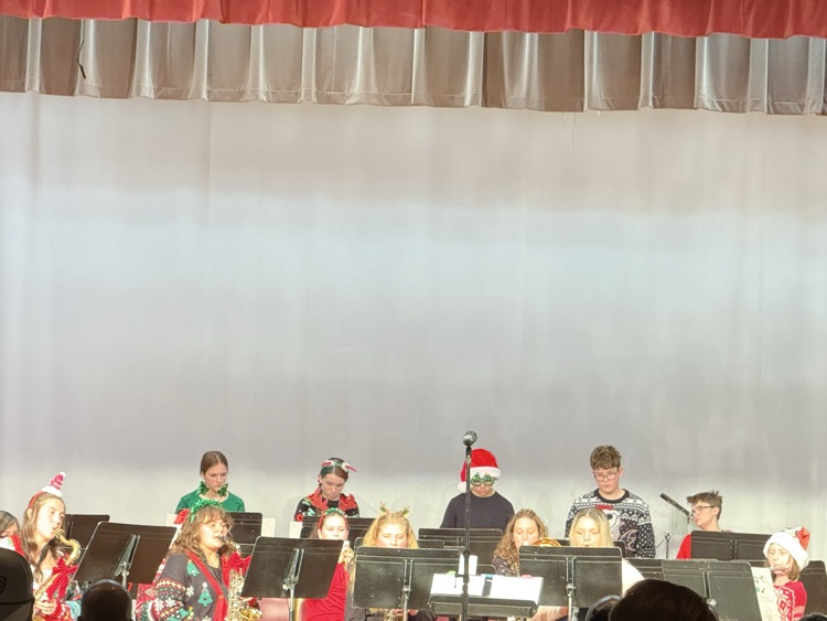 winter band and choir concert