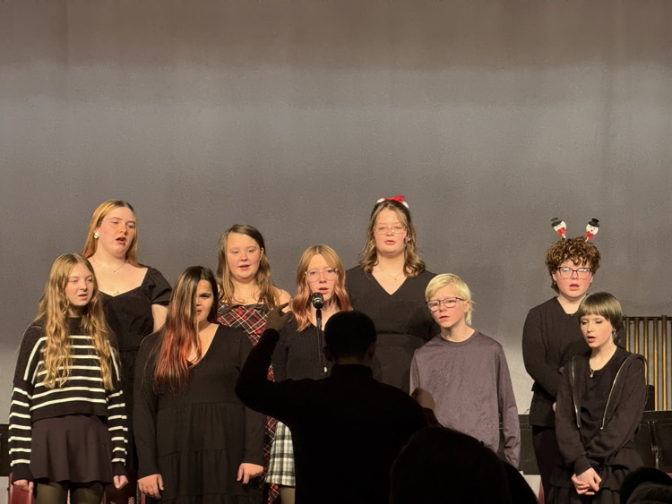 winter band and choir concert