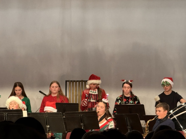 winter band and choir concert