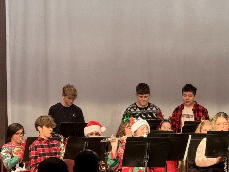 winter band and choir concert