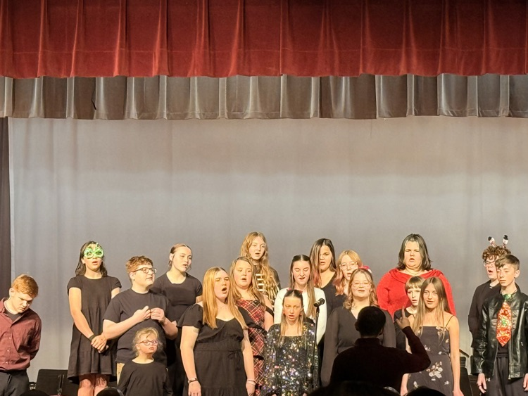 winter band and choir concert
