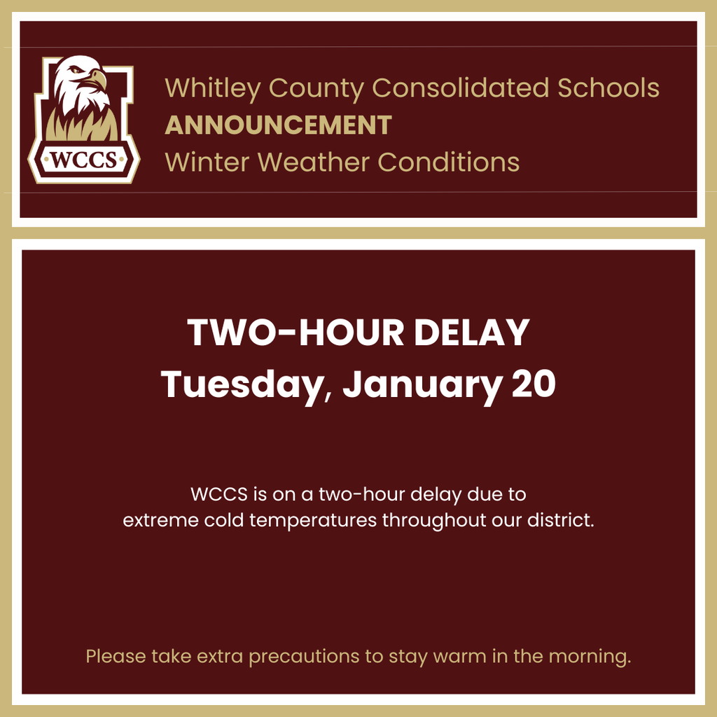 2 hour delay 1/20/26