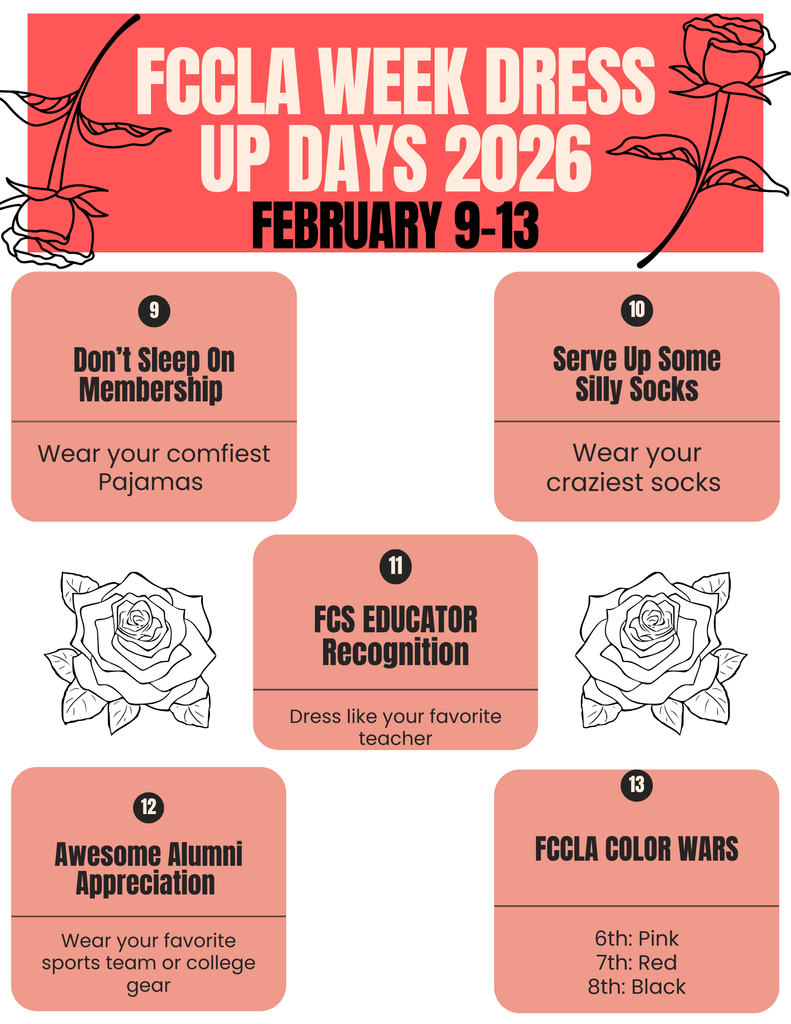 FCCLA Week Dress Up Days