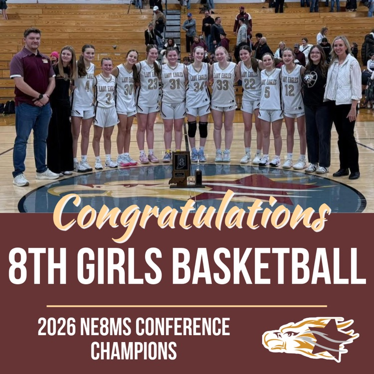 2026 NE8MS Conference Champs