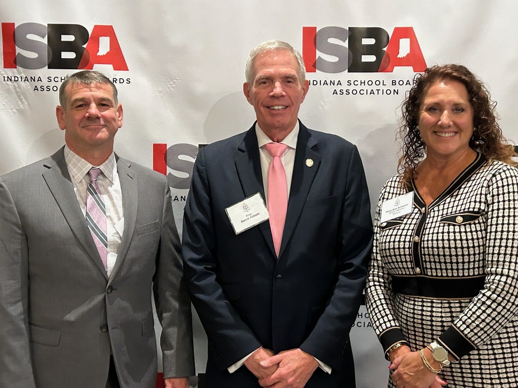 WCCS Board Members meet with Indiana Legislators.