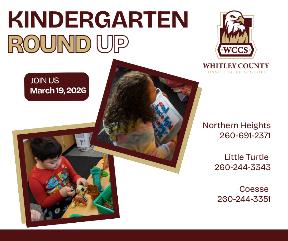 Kindergarten Round Up 3/19/26