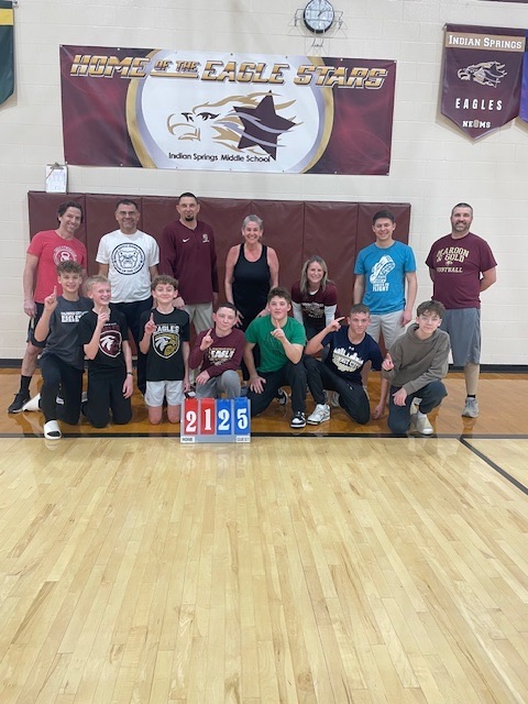 7th staff vs student volleyball