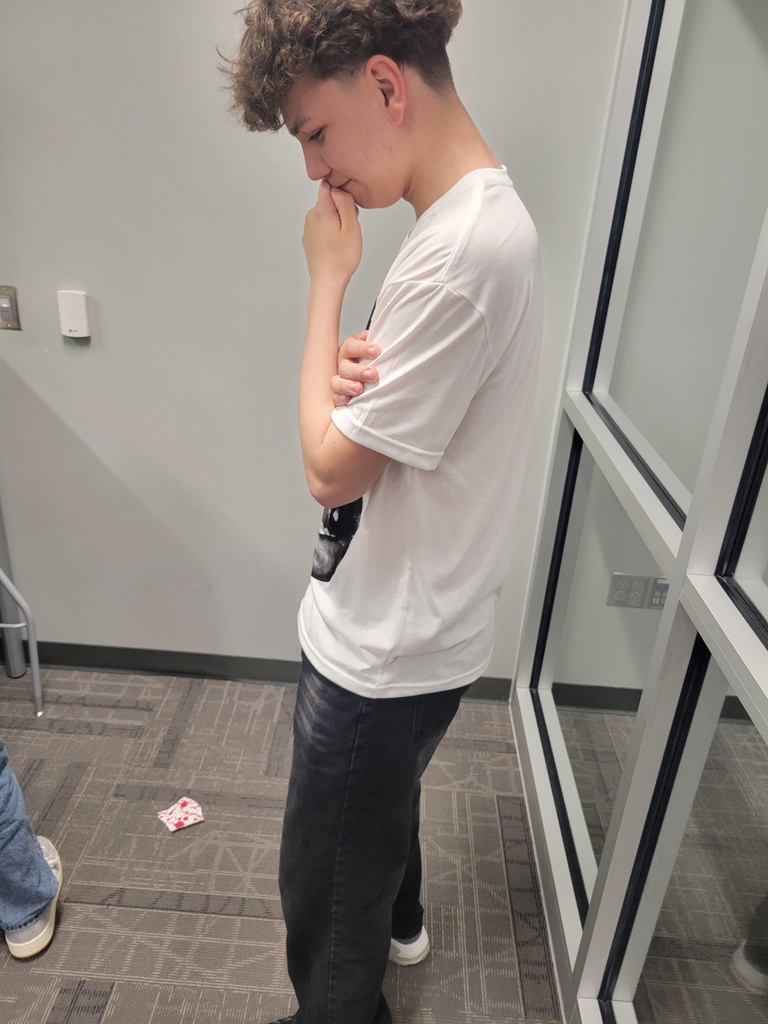 Criminal Justice students studying mock crime scene