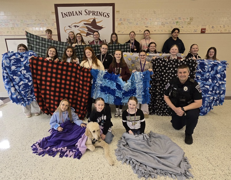 Student Council tie blankets