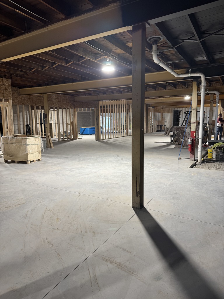 construction at the CTE building continues