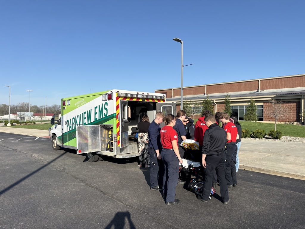 EMT Students practicing skills