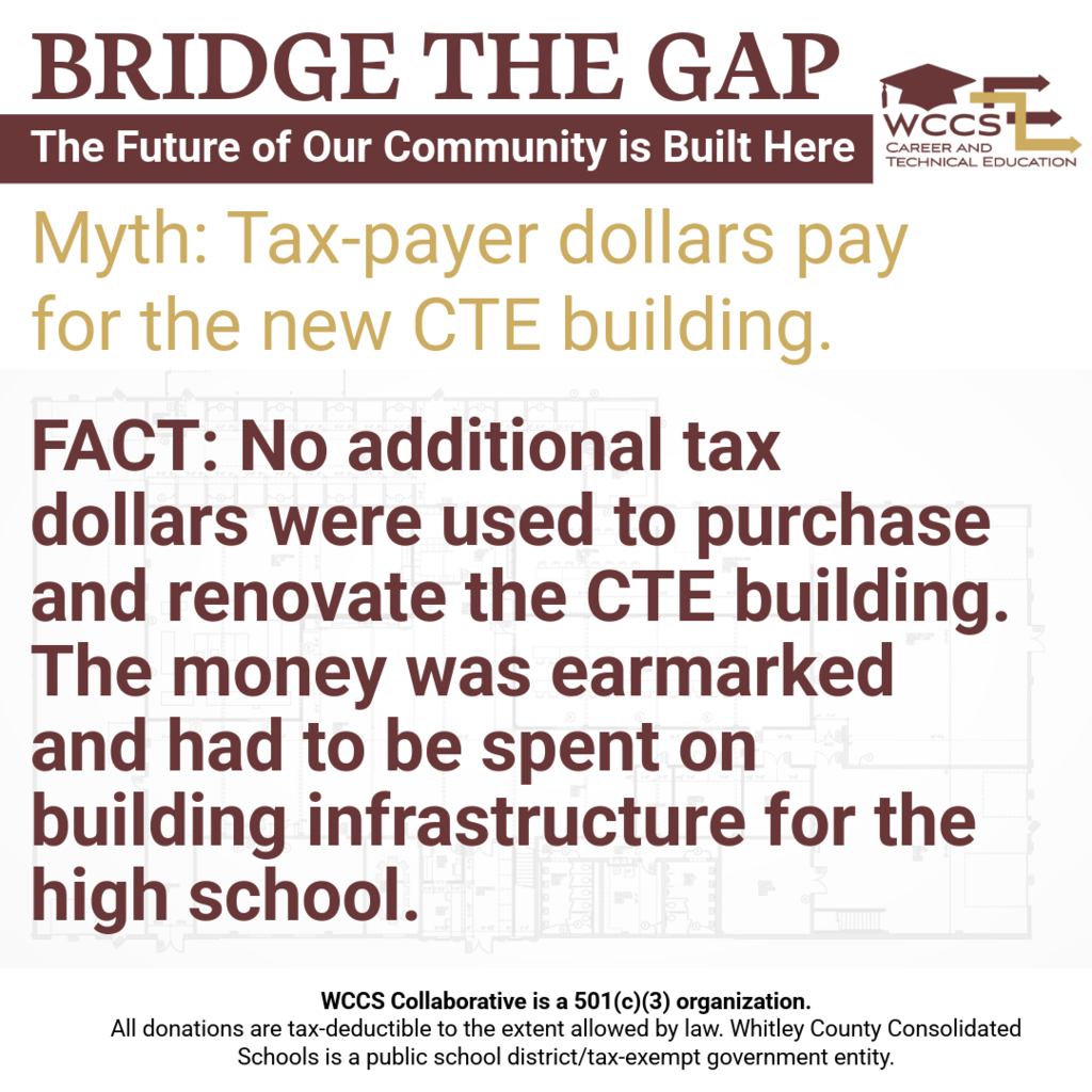 Bridge the gap - no additional taxpayer dollars used