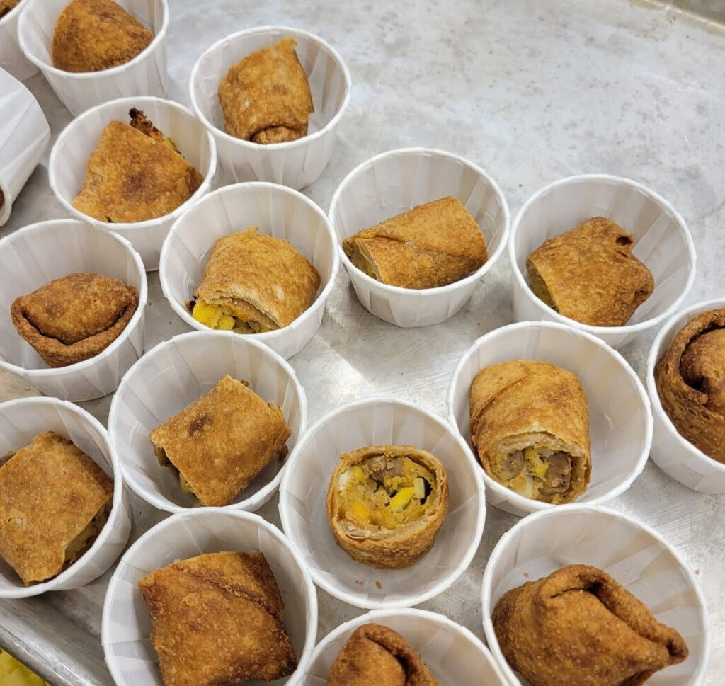 CCHS breakfast roll samples