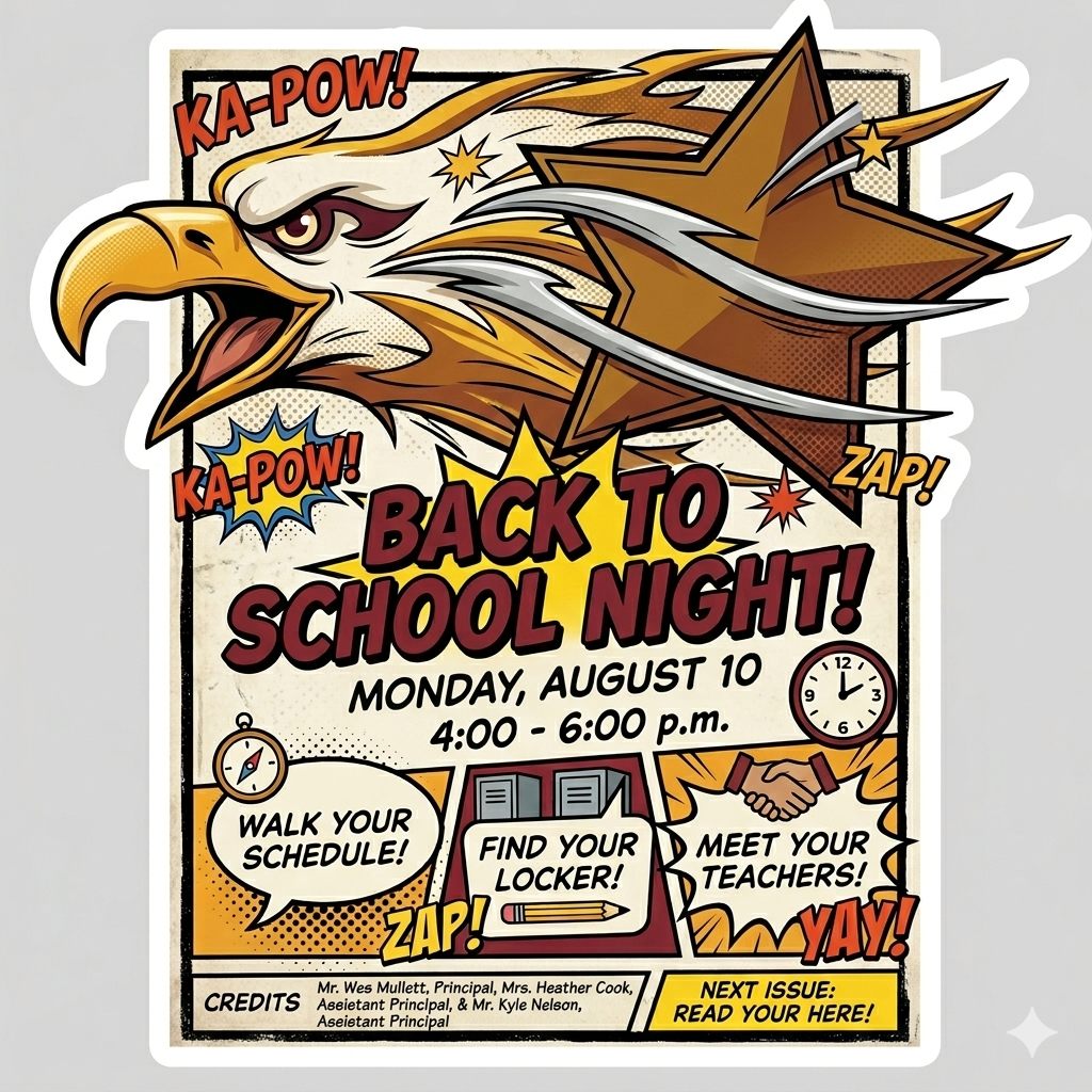 2026 Back to School Night Monday, August 10 from 4-6 p.m.