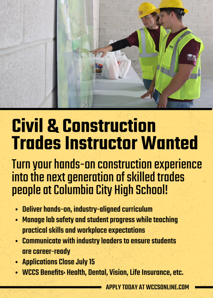 Civil and Construction Trades Job Posting