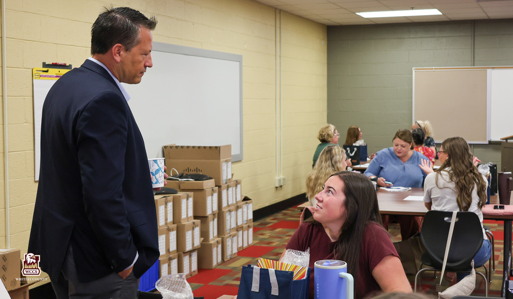 Dr. Trent with Ms Heuer