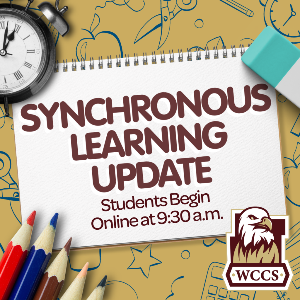Synchronous Learning 9:30 a.m.