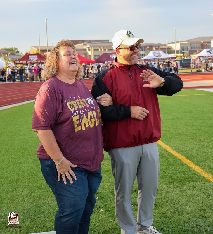 Angela Miller and Chris Bechtold