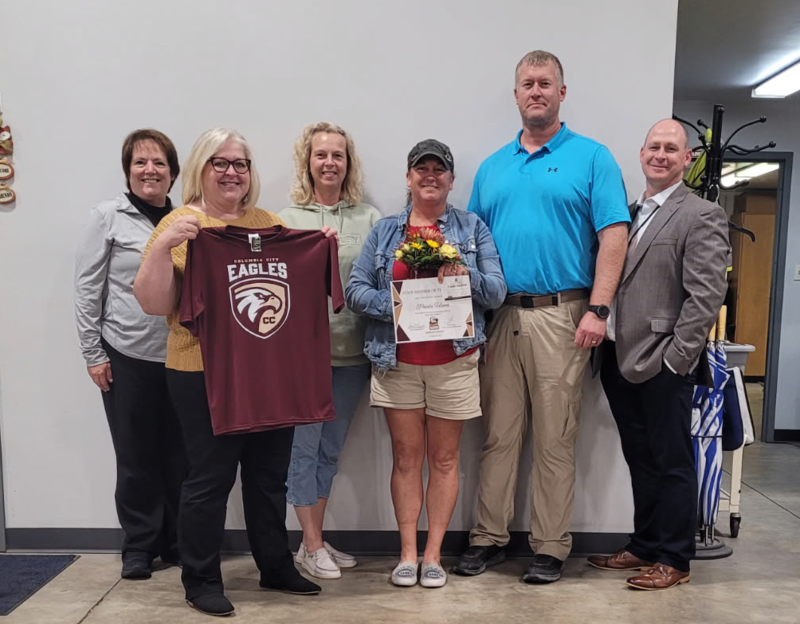 Paula Hinen October 2025 Staff Member of the Month