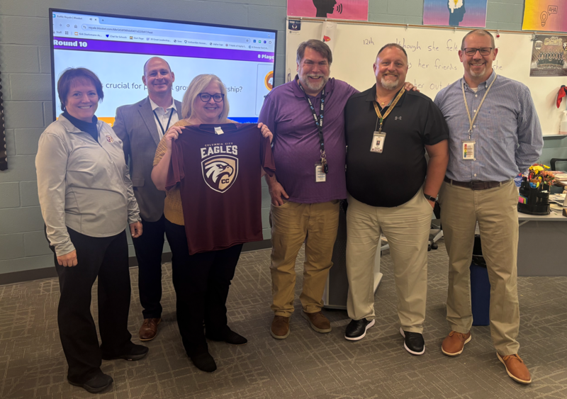 Kirk Doehrmann October 2025 Teacher of the Month