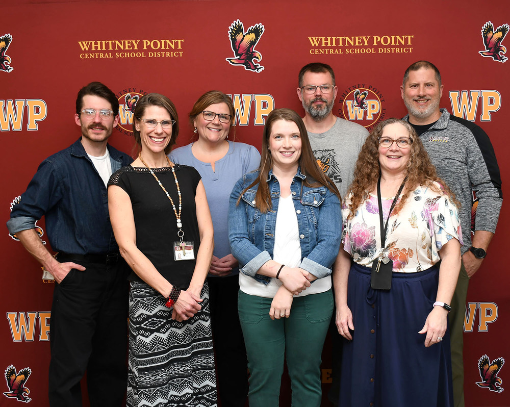 Seven Whitney Point teachers are New York State Master Teachers.