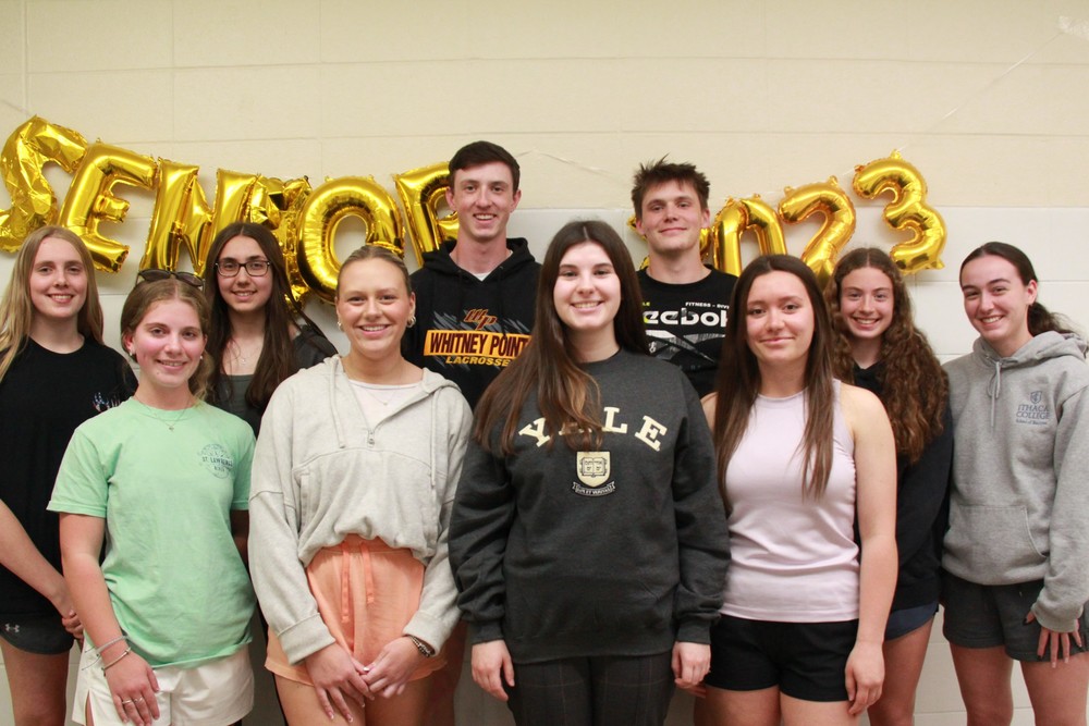 The Top Ten Students in the Class of 2023 Announced Whitney Point