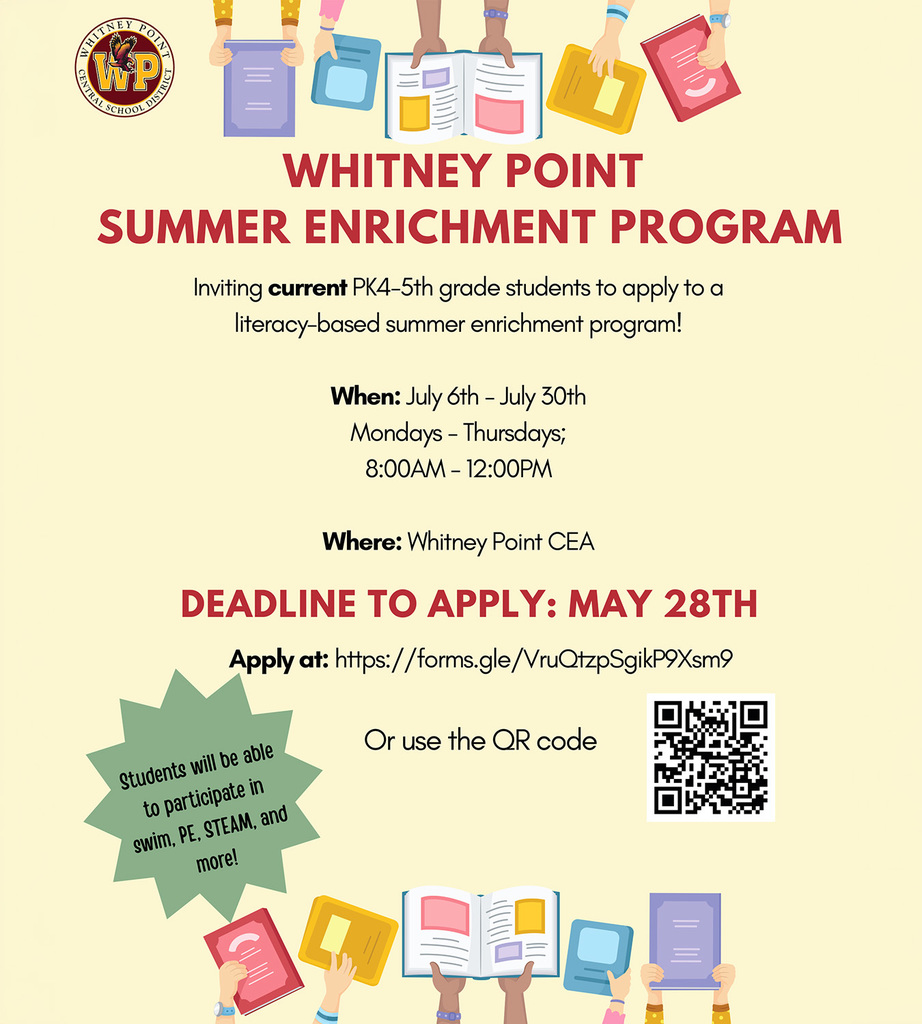 Whitney Point Summer Enrichment Program
