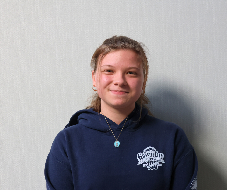 Skylar Cyr - November Student of the Month