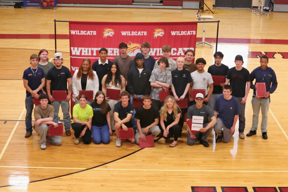 Group Shot of Students Who Participated in Career Signing Day