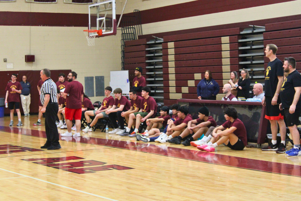 student v. staff basketball