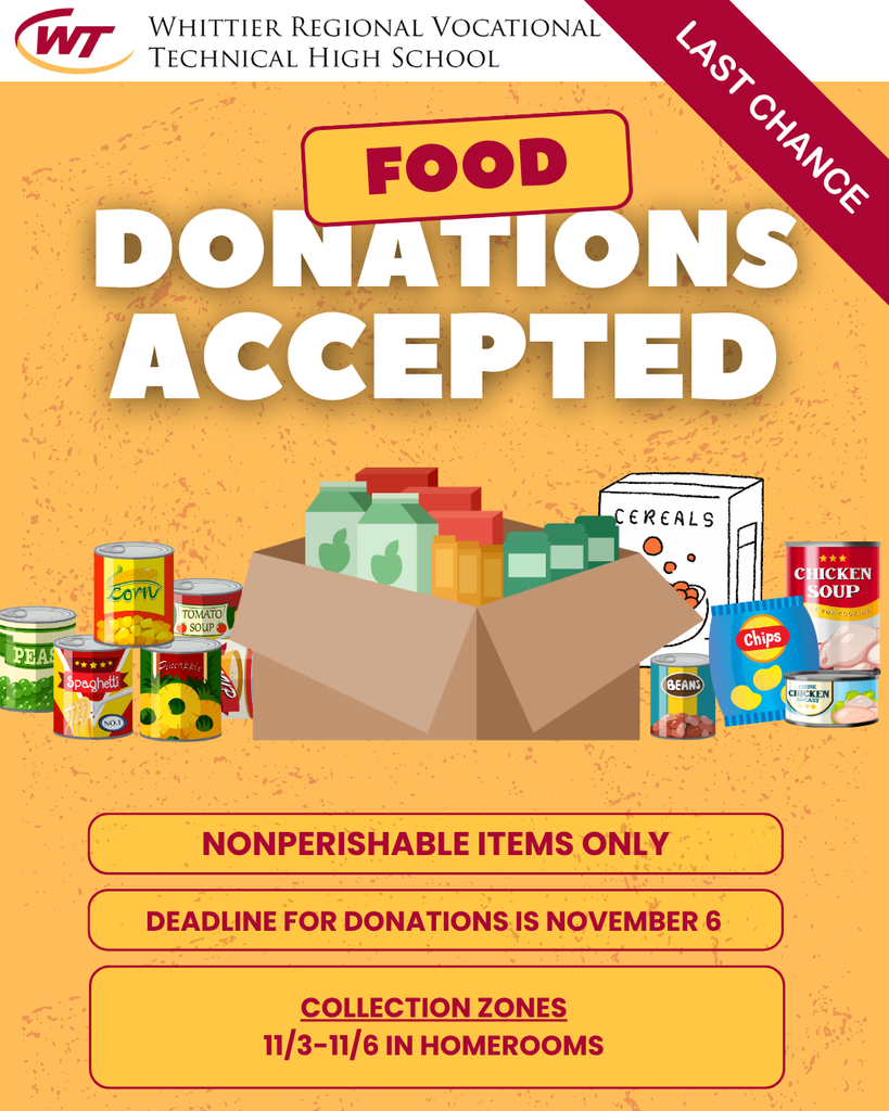 Last Call for Food Drive Donations