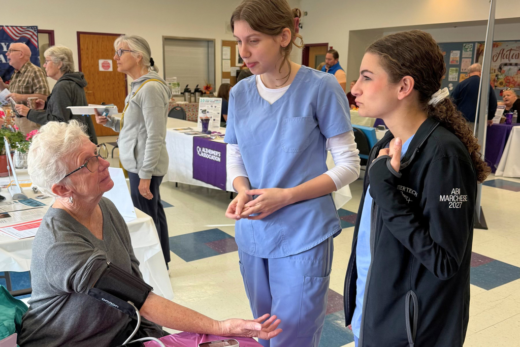 MA Students at Health Fair