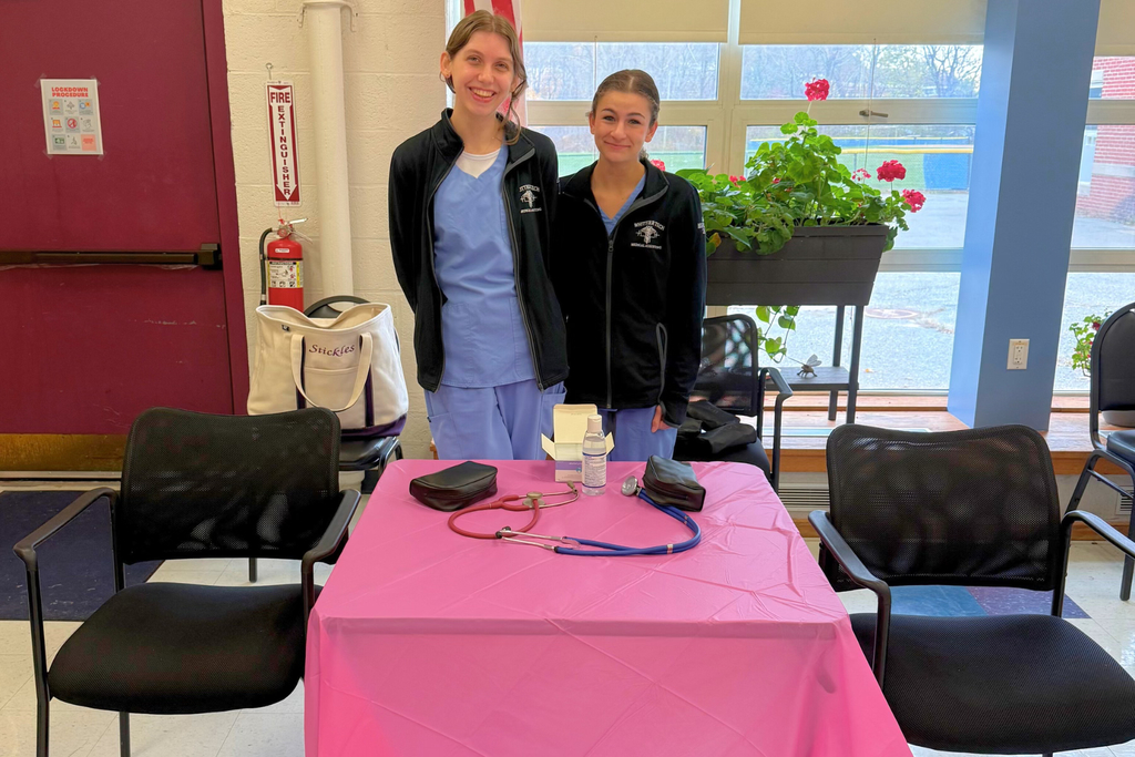 MA Students at Health Fair